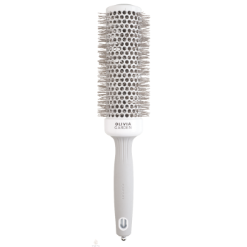 Olivia Garden Expert Blowout Speed Wavy Bristles White&Grey 45