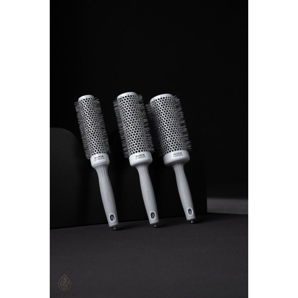 Olivia Garden Expert Blowout Speed Wavy Bristles White&Grey 55