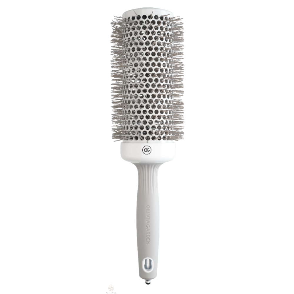 Olivia Garden Expert Blowout Speed Wavy Bristles White&Grey 55