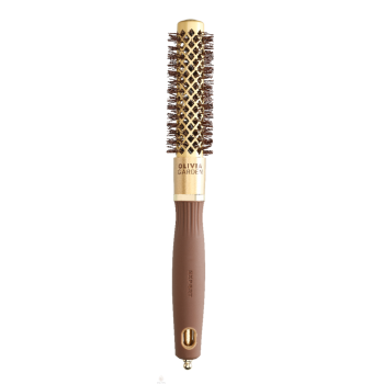 Olivia Garden Expert Blowout Shine Wavy Bristles Gold&Brown 20