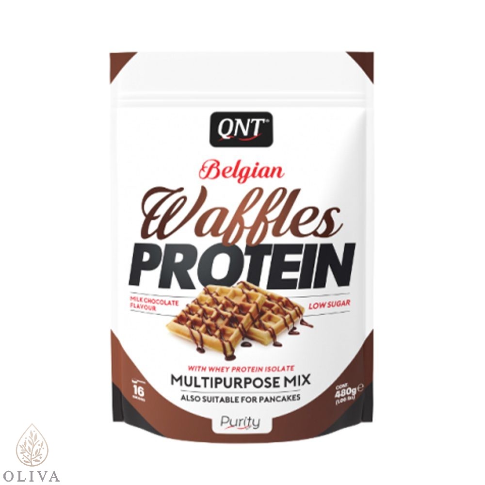 Belgian Waffles Protein Mlečna Čokolada 480G Qnt