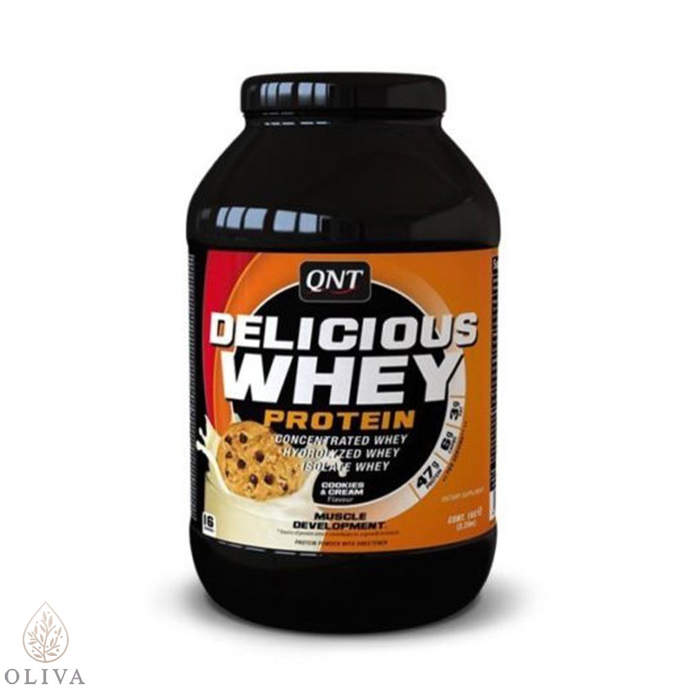 Delicious Whey Protein Cookies&Cream 908G Qnt