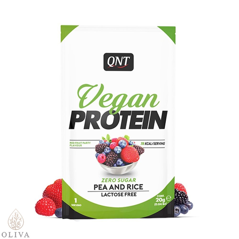 Vegan Protein Crveno Voće 20G Qnt
