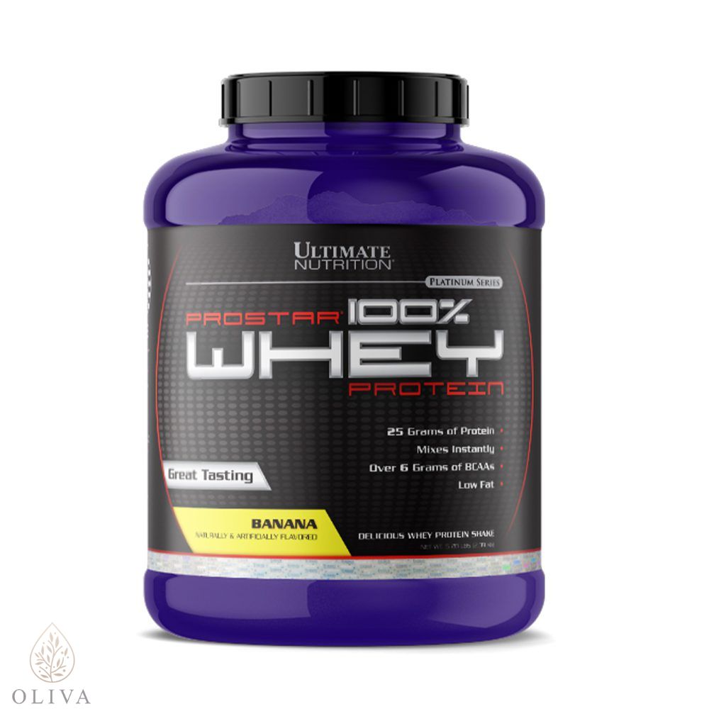 100% Whey Prostar Banana, 2.39Kg Ultimate Nutrition