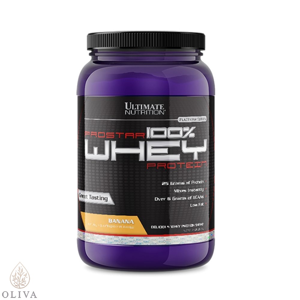 100% Whey Prostar Banana, 907G Ultimate Nutrition