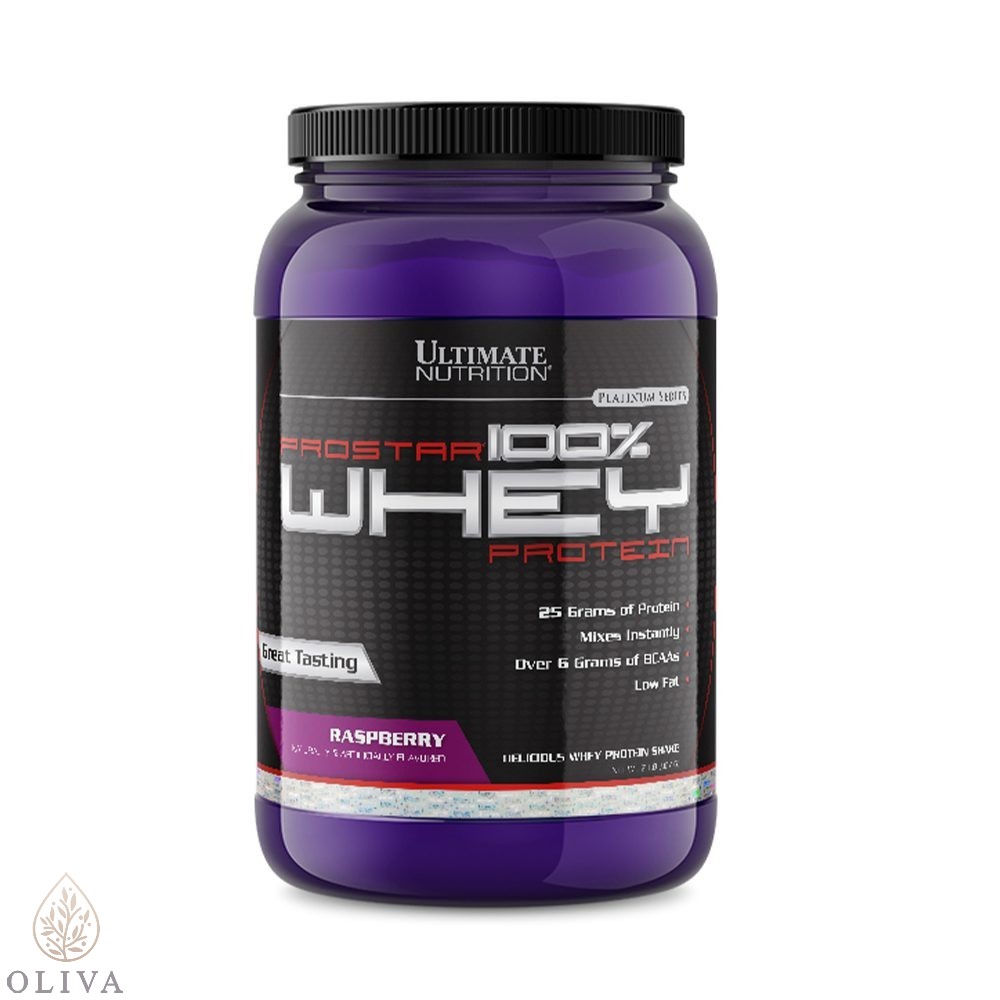 100% Whey Prostar Raspberry, 907G Ultimate Nutrition