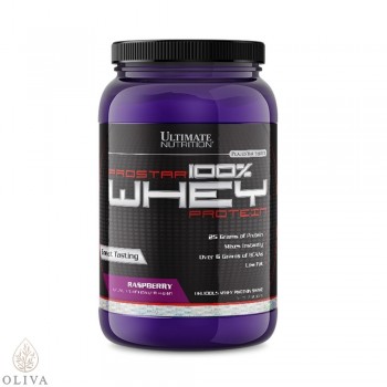 100% Whey Prostar raspberry, 907g ULTIMATE NUTRITION