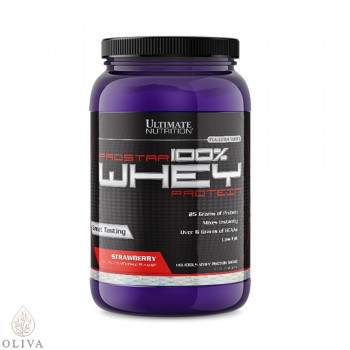 100% Whey Prostar strawberry, 907g ULTIMATE NUTRITION