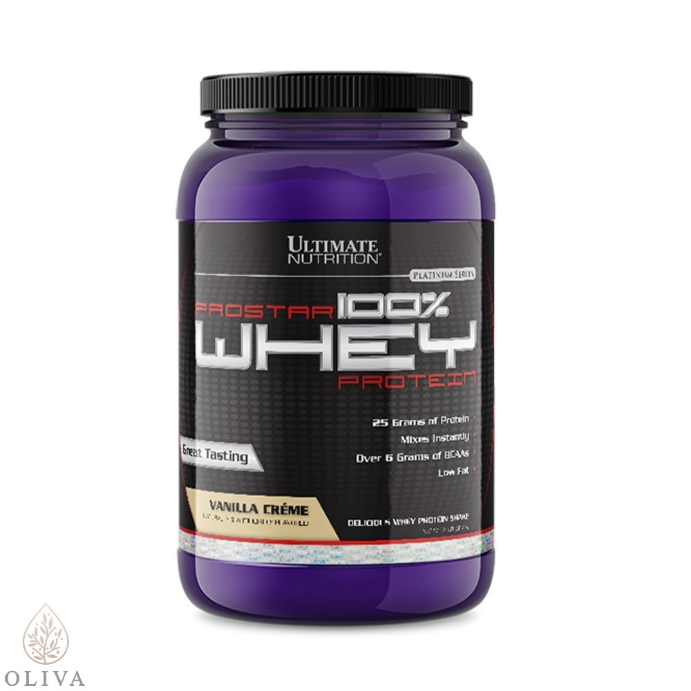 100% Whey Prostar Vanilla Creme, 907G Ultimate Nutrition