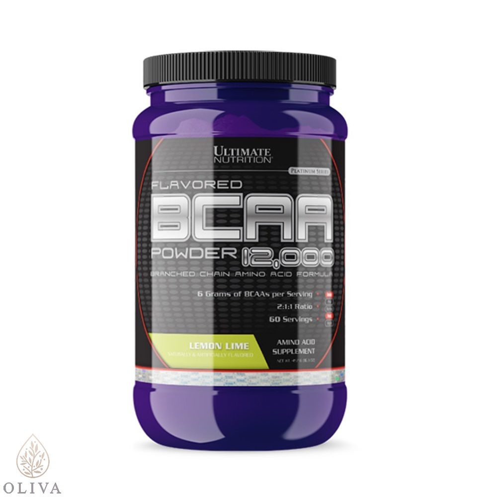 Bcaa Powder  12.000 Lemon Lime, 457G Ultimate Nutrition