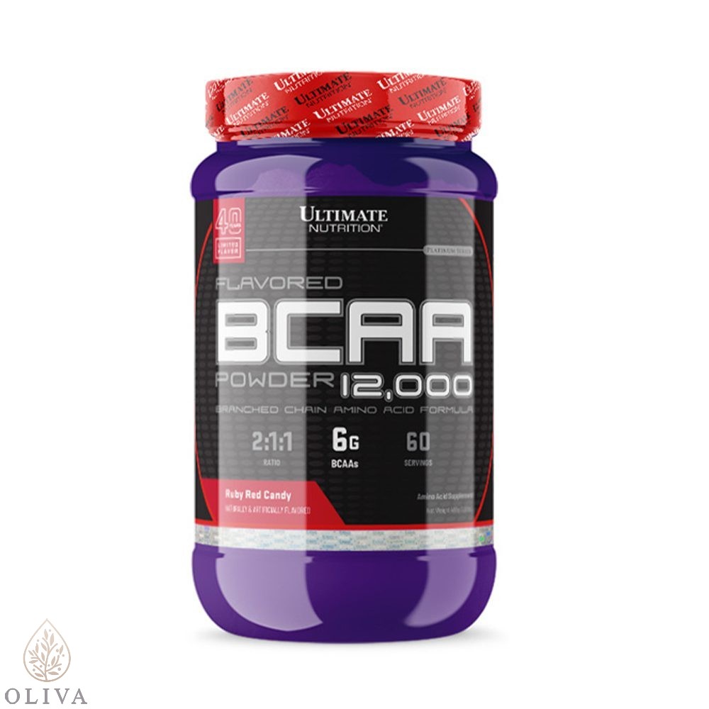 Bcaa Powder  12.000 Ruby Red Candy, 457G Ultimate Nutrition