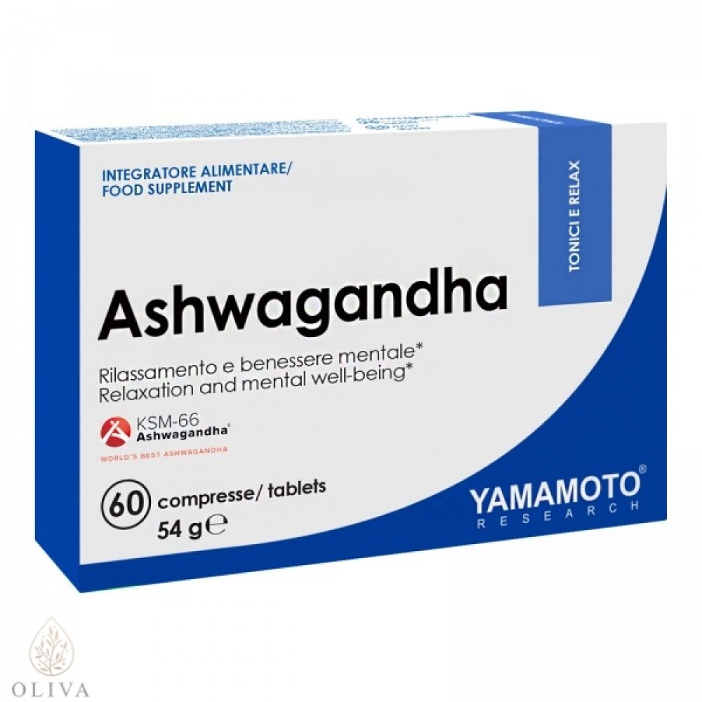 Ashwagandha 54G 60 Tab Yamamoto Nutrition