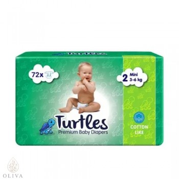 TURTLES Pelene za decu 2 MINI 3-6 kg (72)