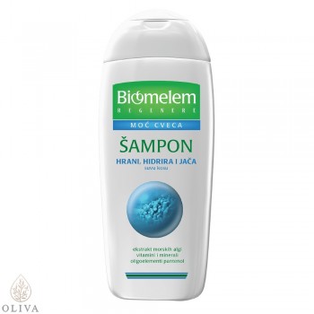 Biomelem Moć cveća šampon koji hrani, hidrira i jača 222 ml