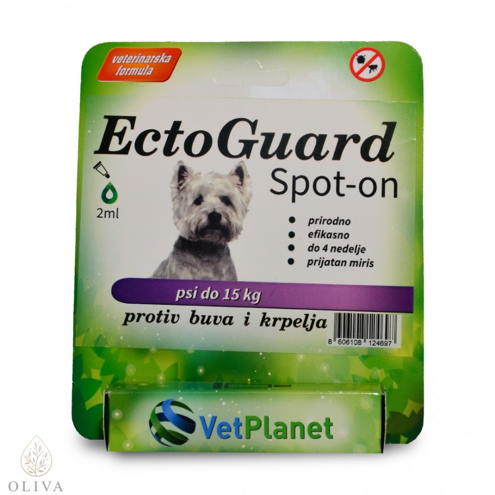 Vetplanet Ectoguard Spot-On Za Pse Od 5 Do 15Kg, 2 Ml
