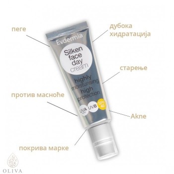 Evdermia Silken Face dnevna krema za lice SPF 40 50 ml Evdermia Silken Face dnevna krema za lice SPF 40 50 ml