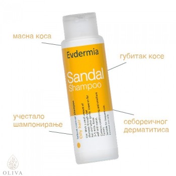 Evdermia Sandal šampon 250 ml Evdermia Sandal šampon 250 ml