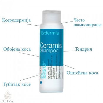 Evdermia Ceramis šampon 250 ml Evdermia Ceramis šampon 250 ml