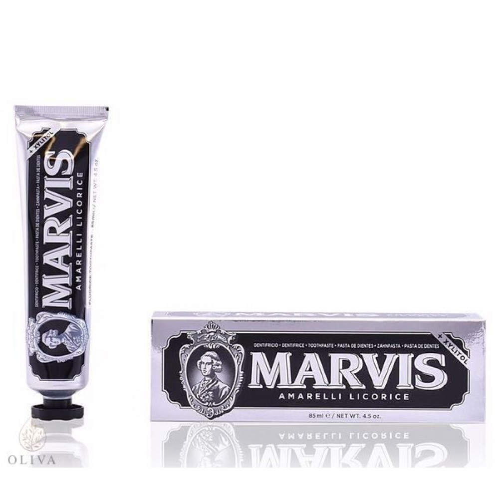 Marvis Amarelli Licorice Mint Pasta Za Zube 85 Ml