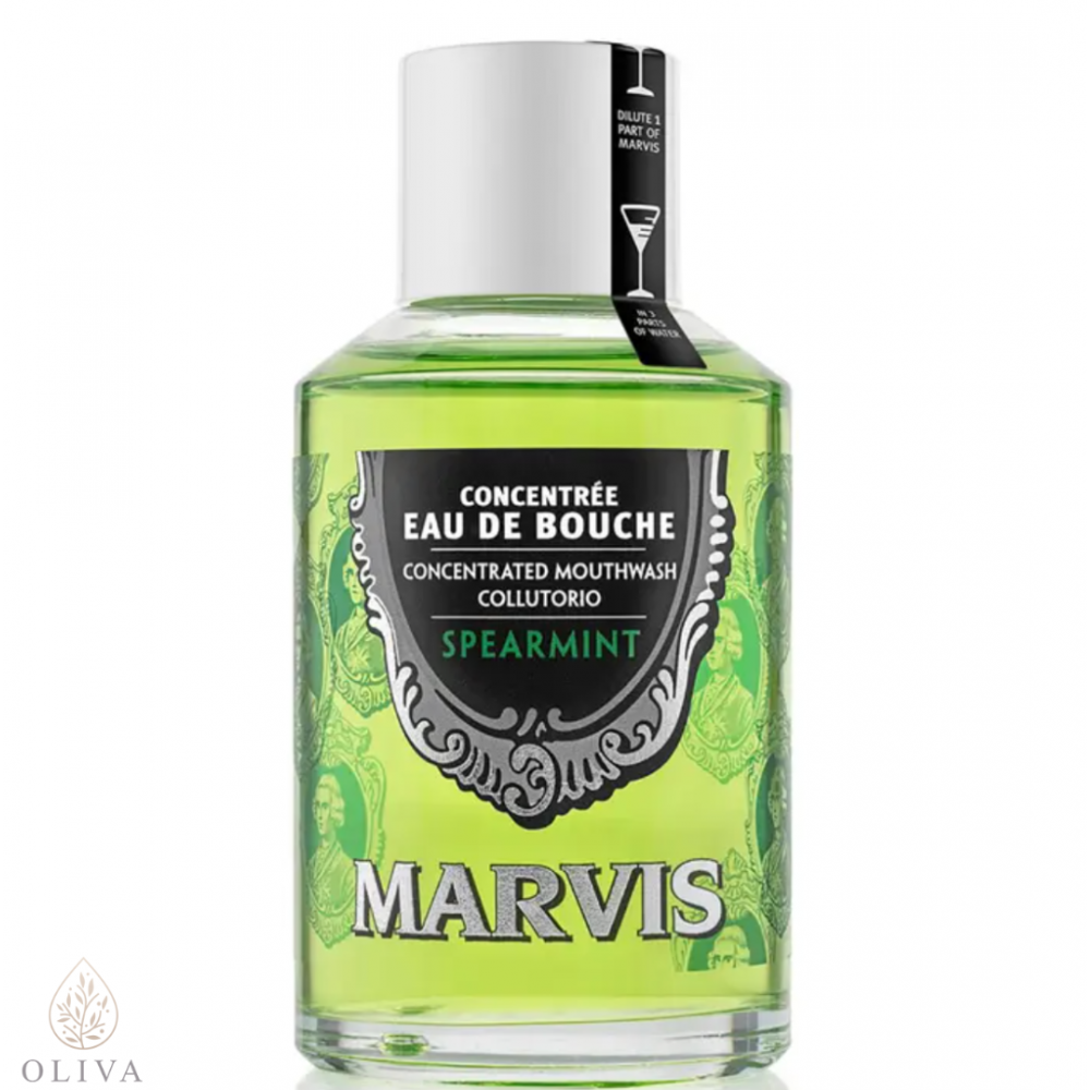 Marvis Spearmint Mint Vodica Za Ispiranje Usta 120 Ml