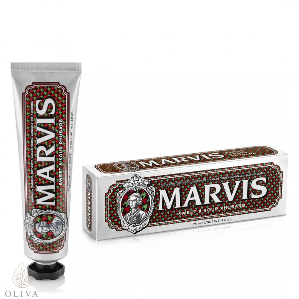 Marvis Sweet And Sour Rhubarb Pasta Za Zube 75 Ml