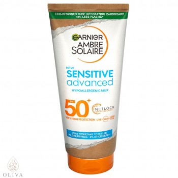 Garnier Ambre Solaire Mleko za zaštitu od sunca SPF 50 Sensitive Advanced 175 ml
