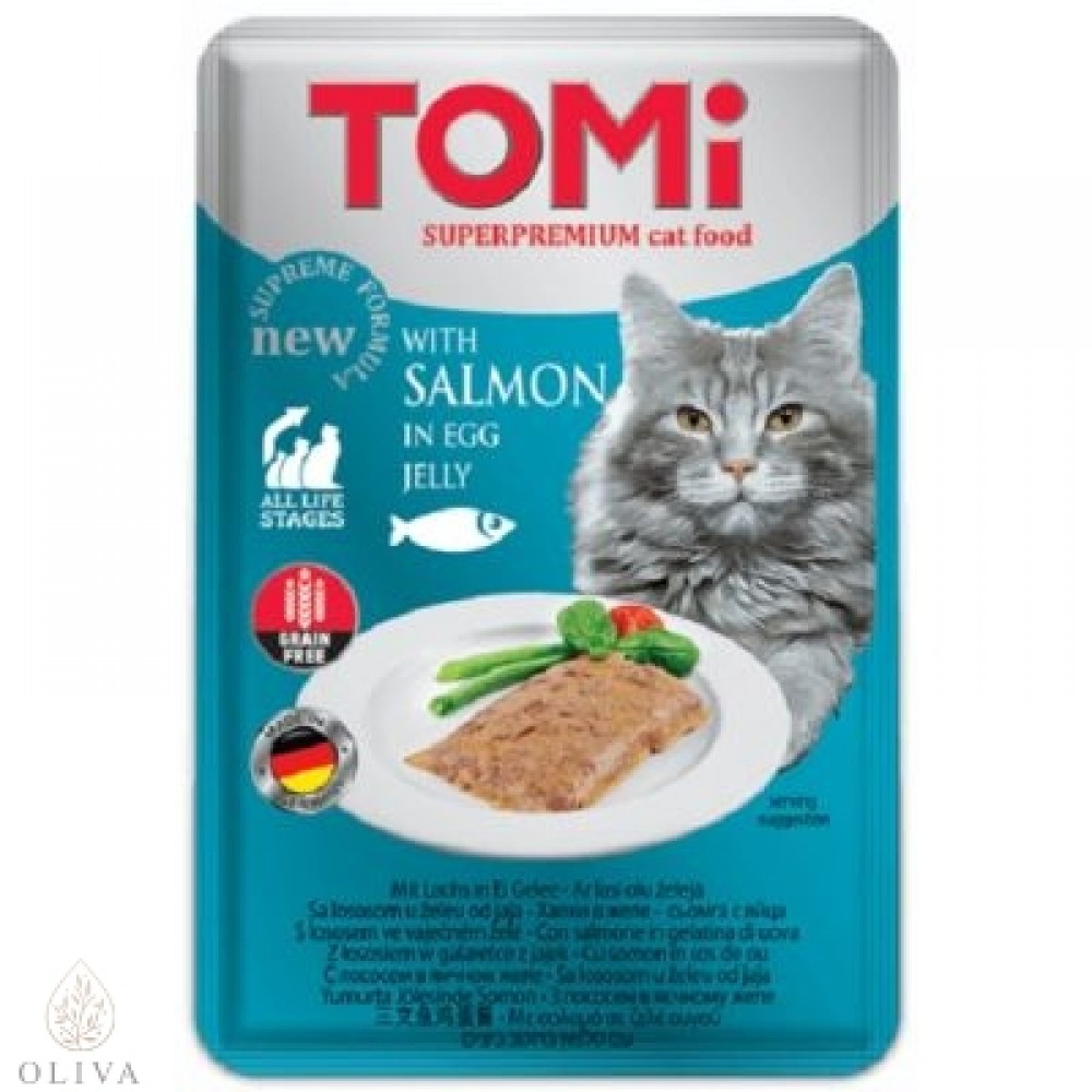 Tomi Žele Losos I Jaja 100G