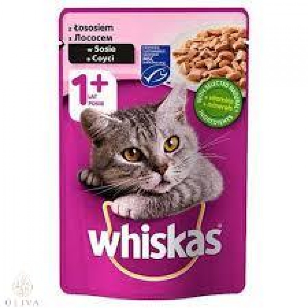 Whiskas Sos Losos 85G