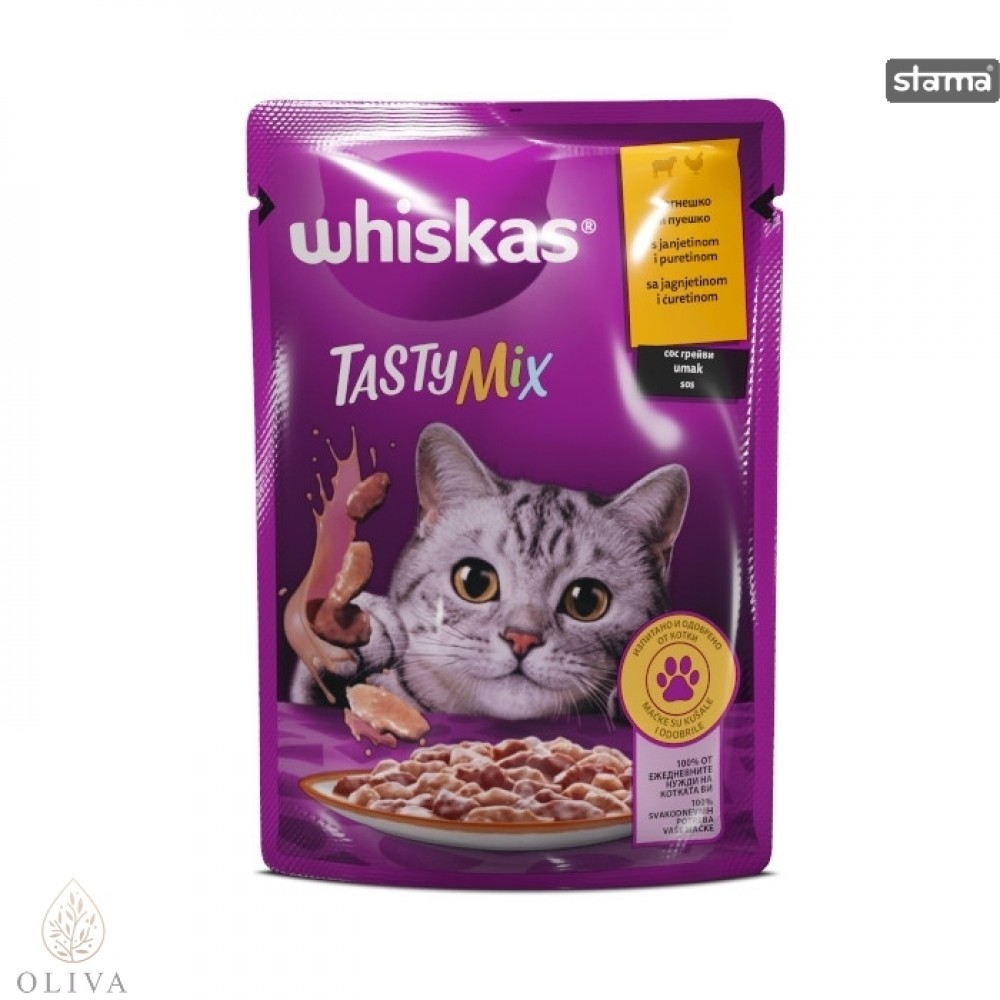 Whiskas Tasty Mix Sa Jagnjetinom I Ćuretinom 85G
