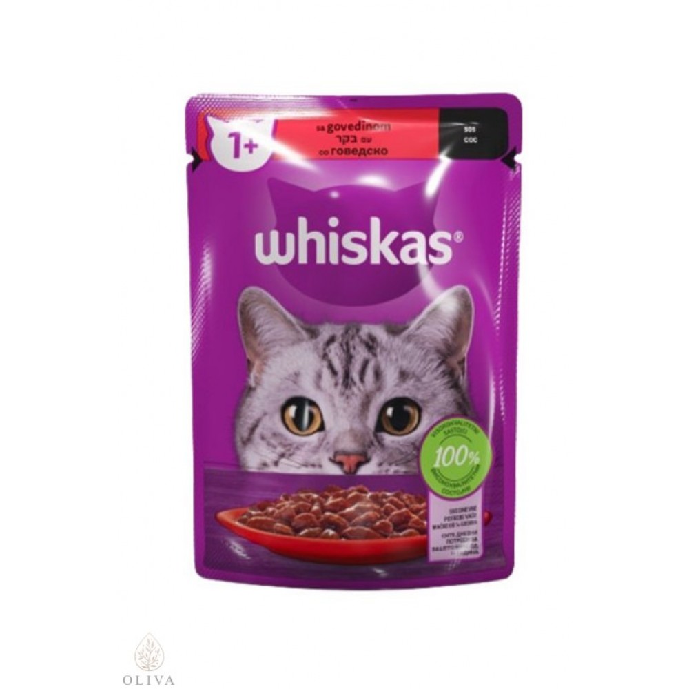 Whiskas Sos Govedina 85G