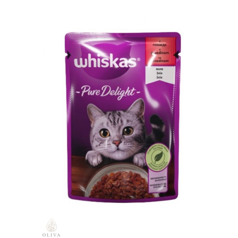 Whiskas Pure Delight Govedina Žele 85G