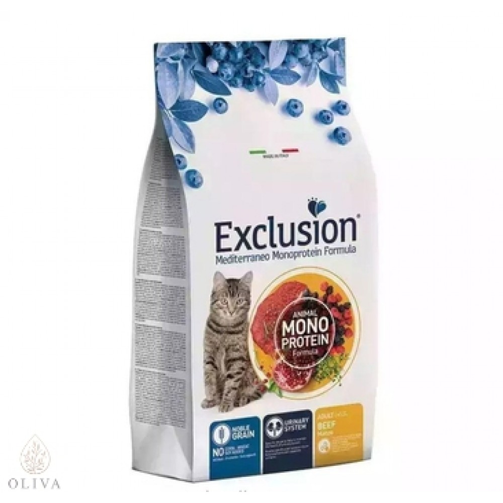 Exclusion Monoprotein Mediterraneo Cat Adult Govedina 12 Kg