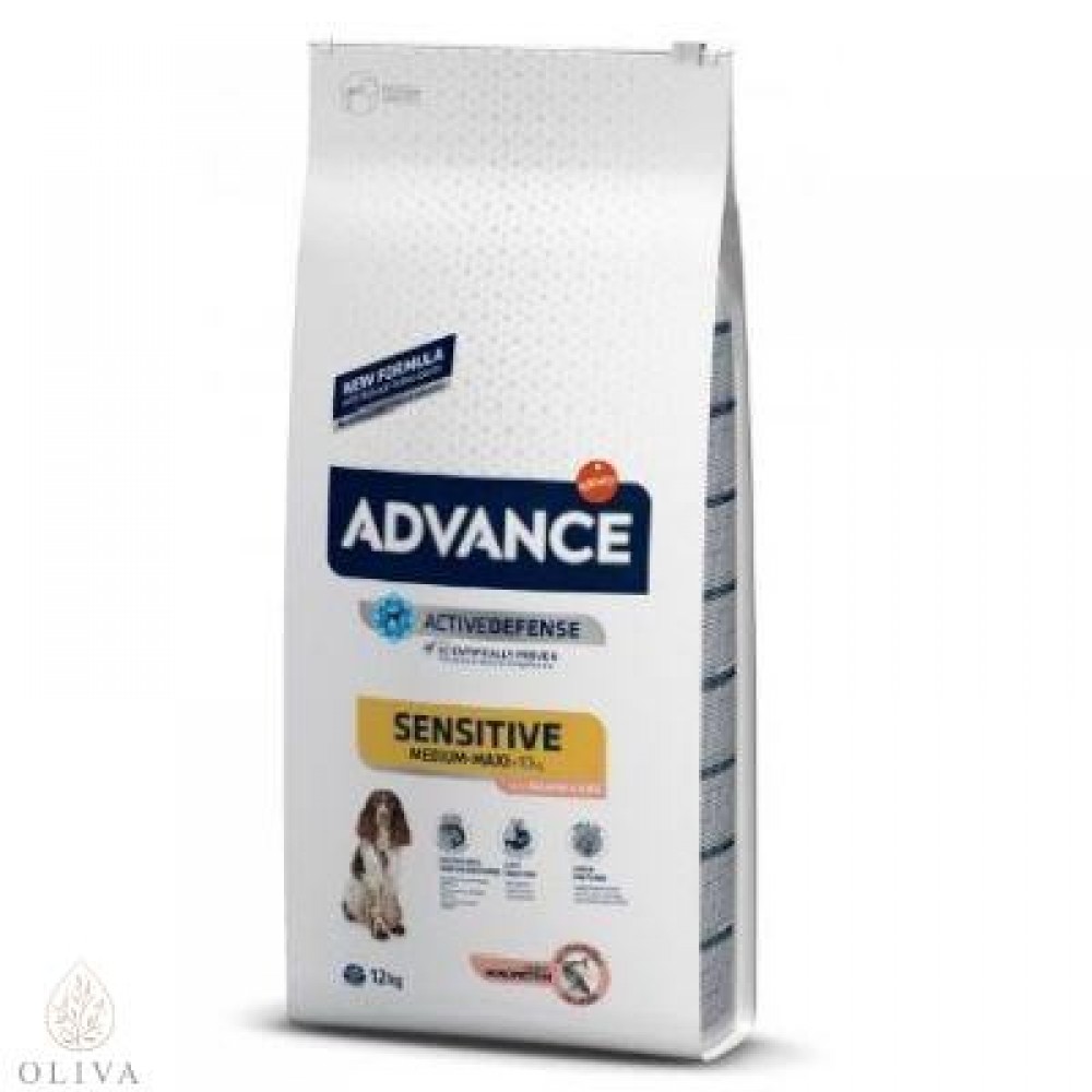 Advance Dog Sensitive Losos I Pirinač 12 Kg